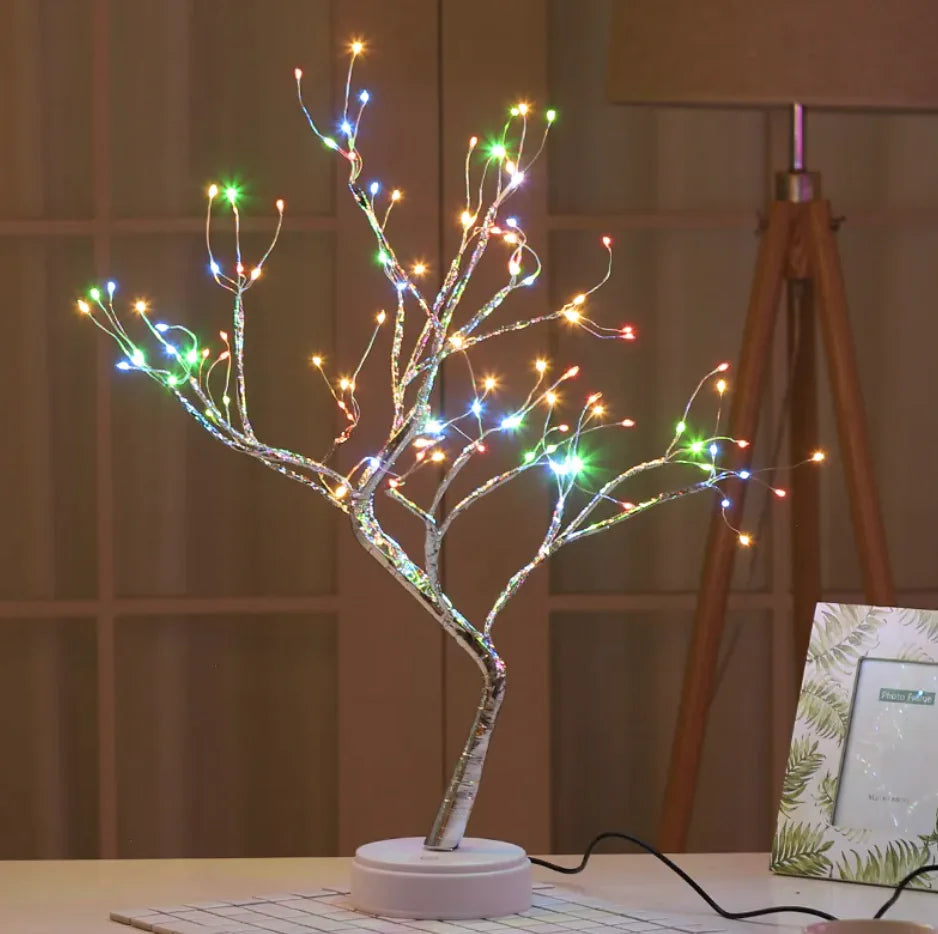 Pearl Star Tree Touch Night Light