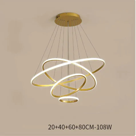 Living Room Chandelier Dining Room Lamp Intelligent Simple Household Chandelier