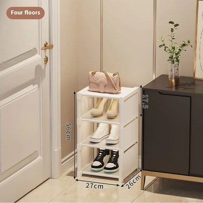 Simple Shoe Rack - Multi-Layer Space-Saving Storage Solution for Home Doorways