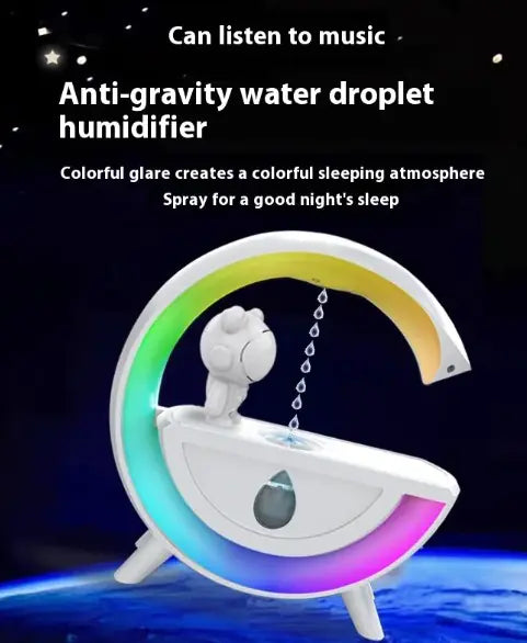 Astronaut Water Drop Humidifier Ambience Light