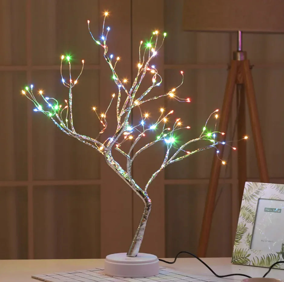 Pearl Star Tree Touch Night Light