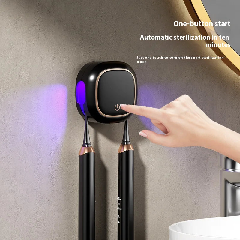 Wall-Mounted Electric Toothbrush Holder