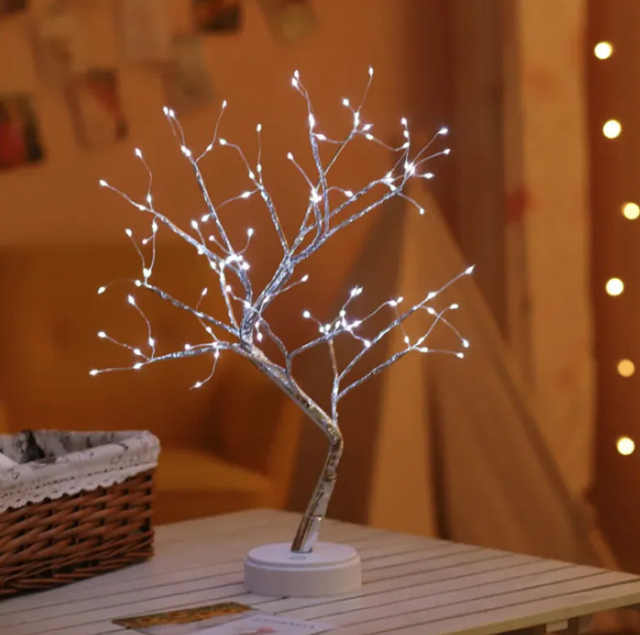 Pearl Star Tree Touch Night Light