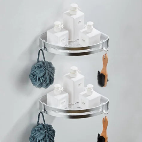 Wall-Mounted Triangle Storage Basket