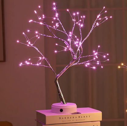 Pearl Star Tree Touch Night Light